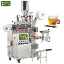 Automatic double chamber tea bag packaging machine